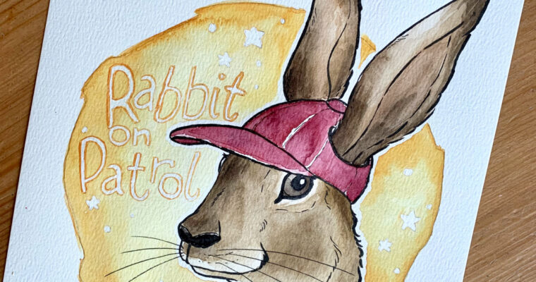 Rabbit on Patrol