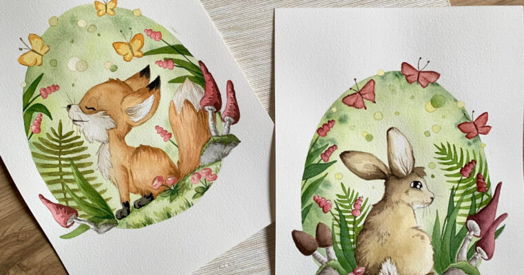 Magical Forest Animals