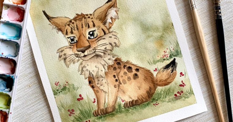Ein kleiner Luchs mal zwischendurch